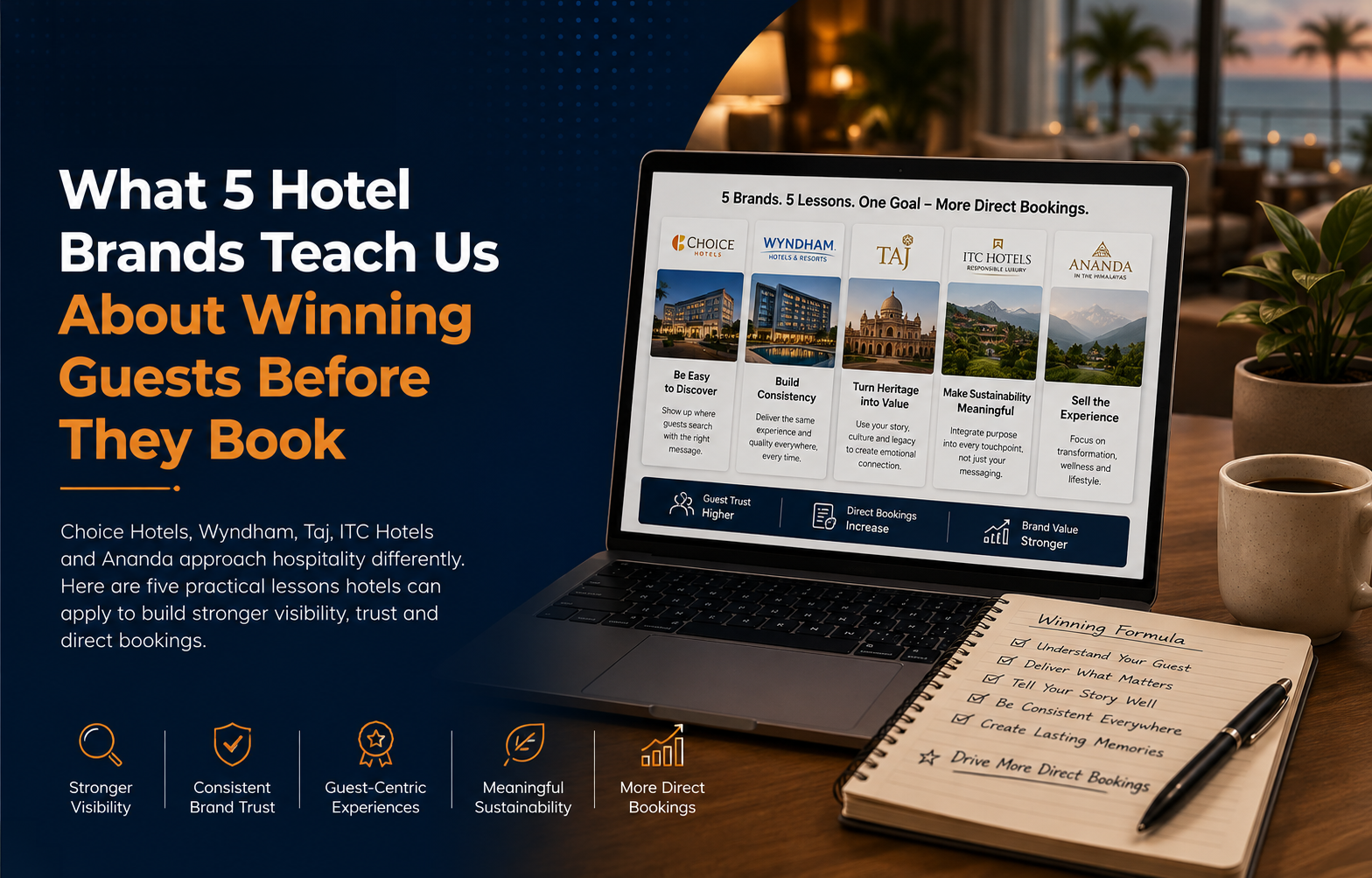 Five hotel brands and the lessons they teach about winning guests before they book