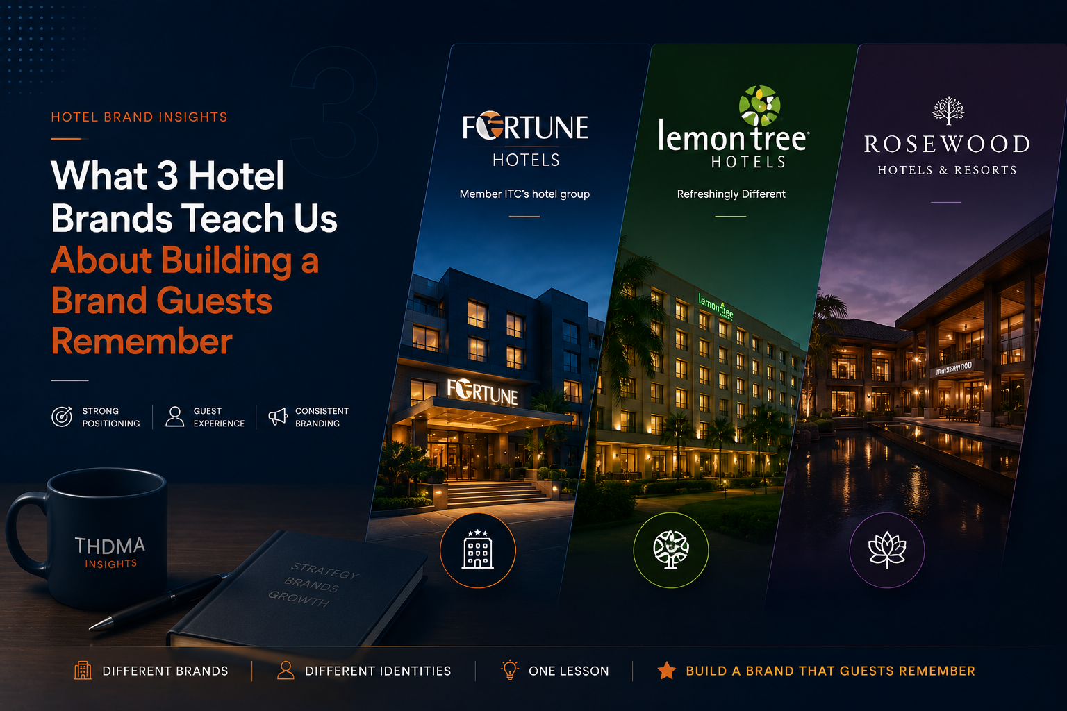 What 3 Hotel Brands Teach Us About Building a Brand Guests Remember &mdash; Fortune Hotels, Lemon Tree Hotels and Rosewood Hotels & Resorts